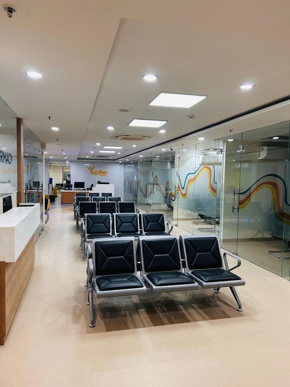 Yupiter Hospital outpatient department in Green Park, New Delhi